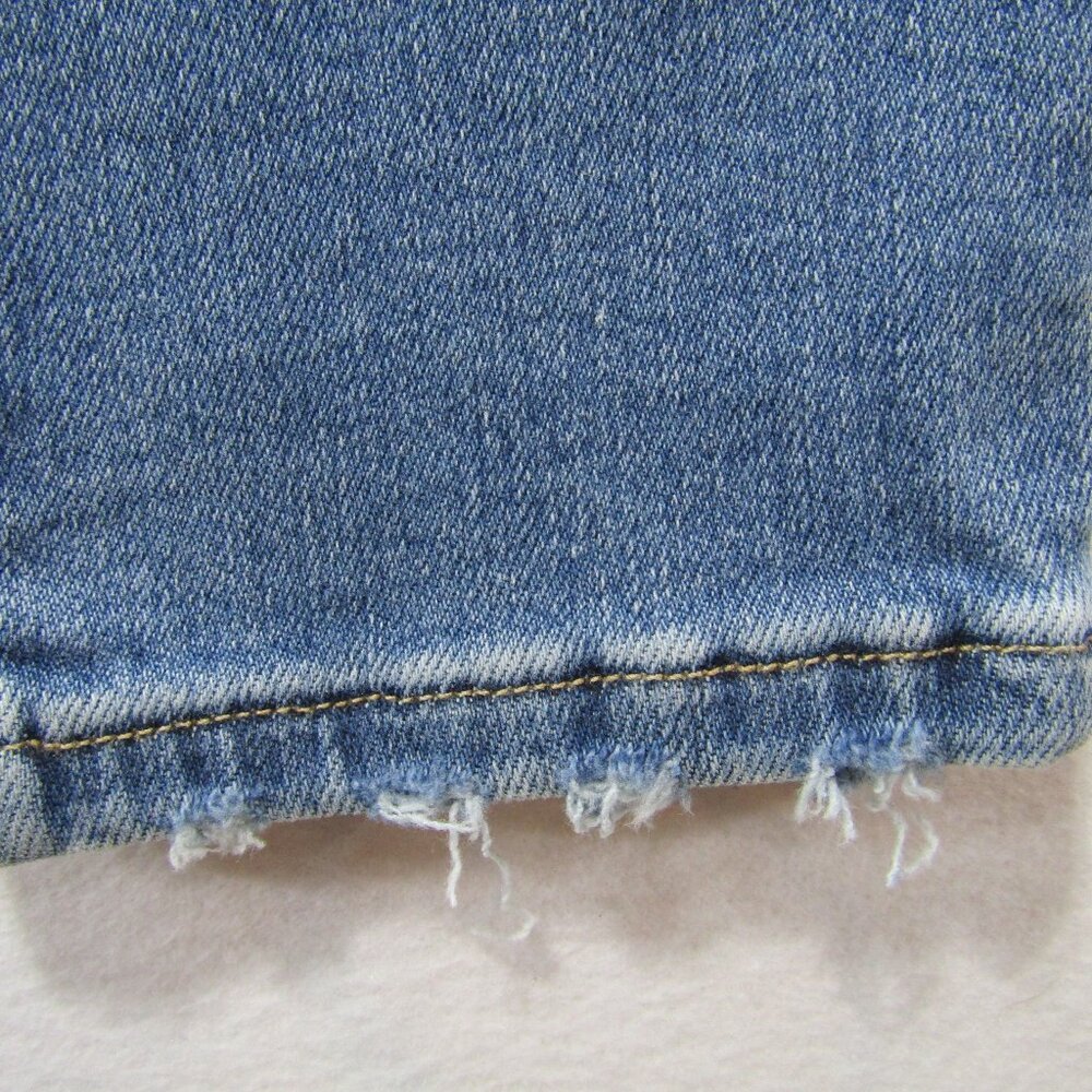 Good American Blue Good Curve Straight High Rise Jeans Women's Size 4 / 27 - Picture 3 of 11